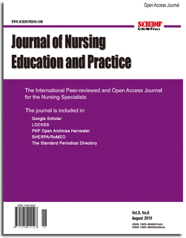 Journal Of Nursing Education And Practice