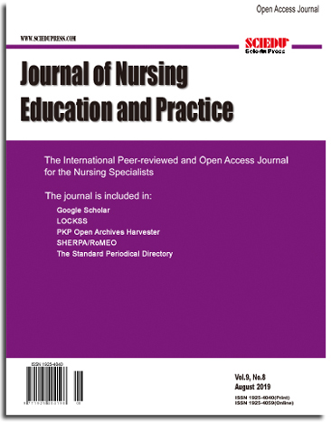 Journal of Nursing Education and Practice